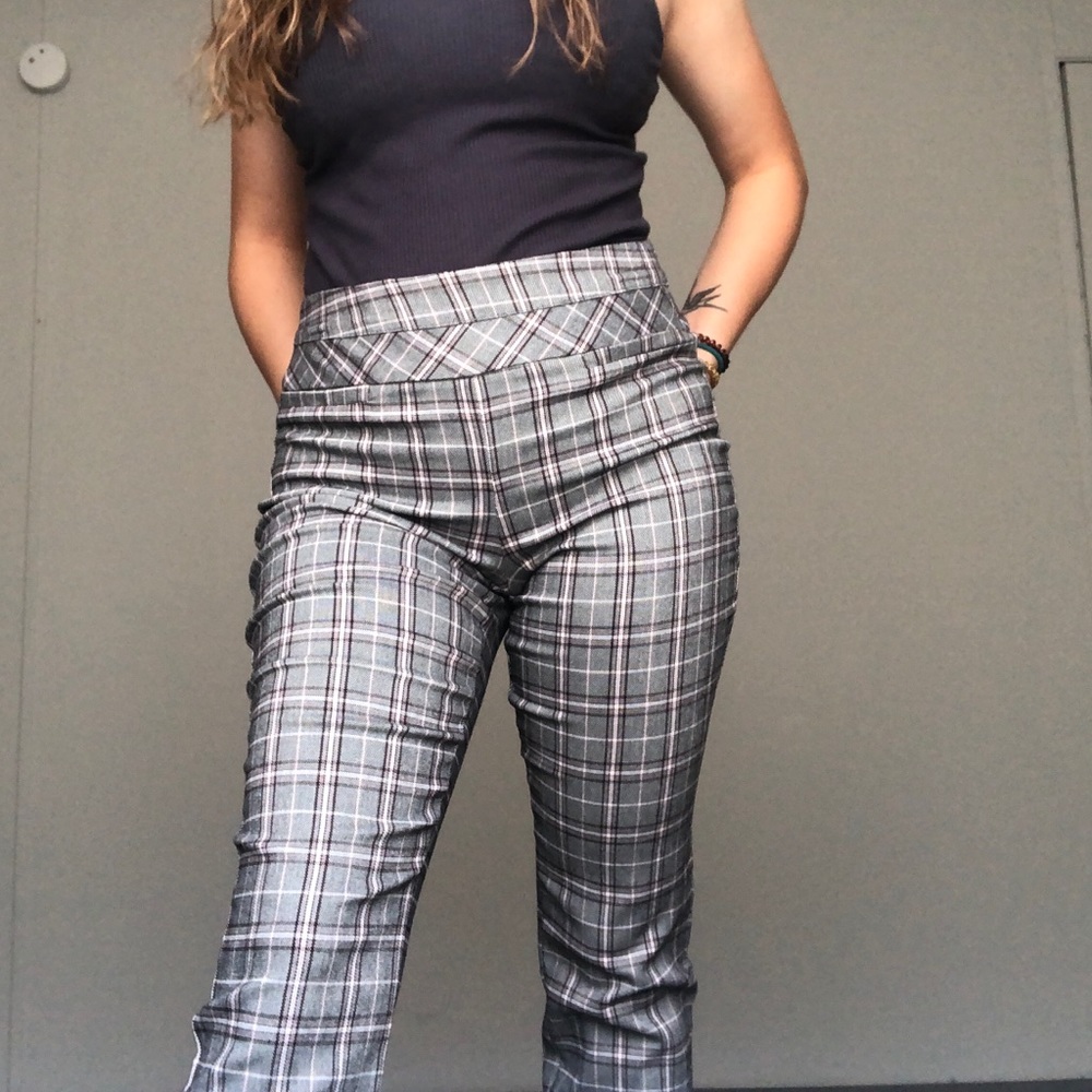 Plaid pants